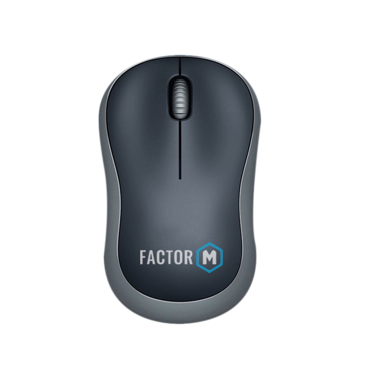 Factor M M1 Süper Sessiz Kompact Kablosuz Mouse Siyah